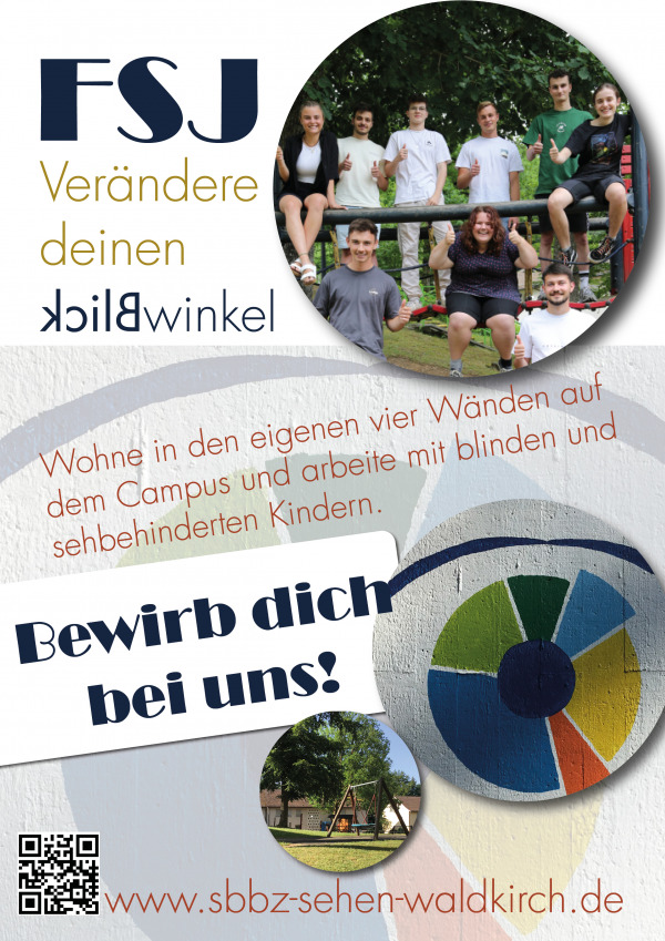 FSJ Werbeflyer Verändere deinen Blickwinkel